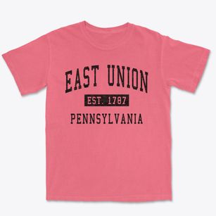 East Union Pennsylvania Classic Established Premium Heavyweight T-shirt