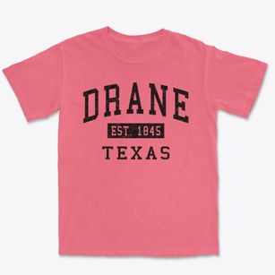 Drane Texas Classic Established Premium Heavyweight T-shirt