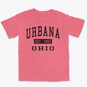 Urbana Ohio Classic Established Premium Heavyweight T-shirt