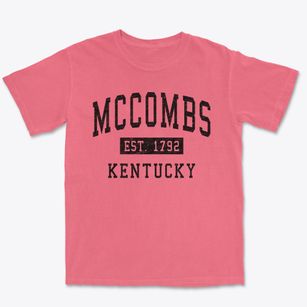 Mccombs Kentucky Classic Established Premium Heavyweight T-shirt