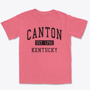 Canton Kentucky Classic Established Premium Heavyweight T-shirt