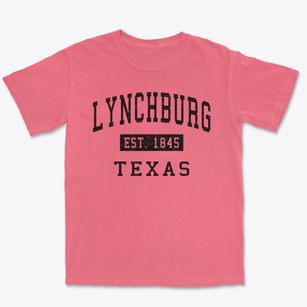 Lynchburg Texas Classic Established Premium Heavyweight T-shirt