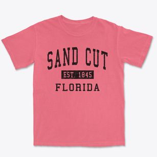 Sand Cut Florida Classic Established Premium Heavyweight T-shirt