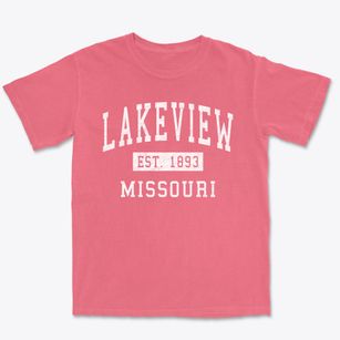 Lakeview Missouri Classic Established Premium Heavyweight T-shirt