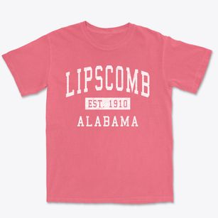 Lipscomb Alabama Classic Established Premium Heavyweight T-shirt
