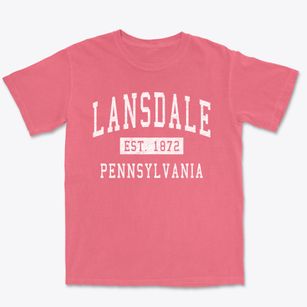 Lansdale Pennsylvania Classic Established Premium Heavyweight T-shirt