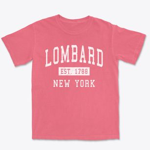 Lombard New York Classic Established Premium Heavyweight T-shirt