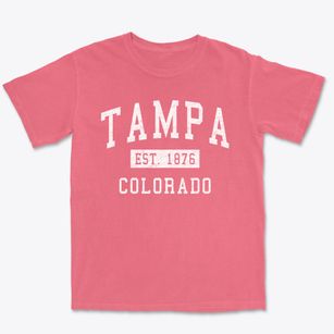 Tampa Colorado Classic Established Premium Heavyweight T-shirt