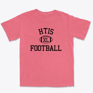 High Tech Institute Sacramento Classic Football Premium Heavyweight T-shirt