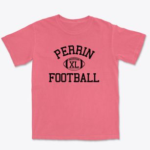 Perrin Early Learning Center Classic Football Premium Heavyweight T-shirt