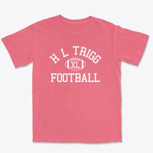 H L Trigg Community School Classic Football Premium Heavyweight T-shirt
