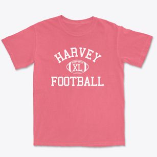 Harvey High School Classic Football Premium Heavyweight T-shirt