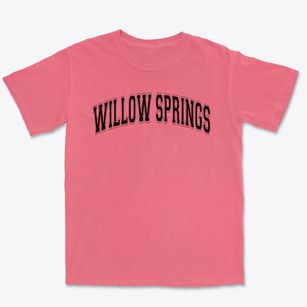 Willow Springs Elementary School Varsity Arch Premium Heavyweight T-shirt