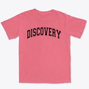 Discovery Elementary School Varsity Arch Premium Heavyweight T-shirt