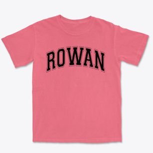 Rowan Elementary School Varsity Arch Premium Heavyweight T-shirt