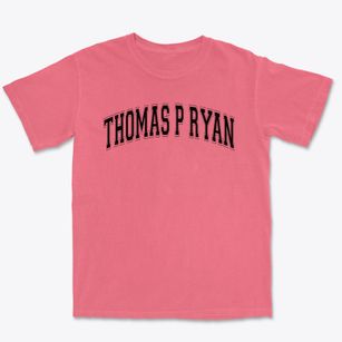Thomas P Ryan Elementary School Varsity Arch Premium Heavyweight T-shirt