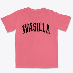 Wasilla Christian School Varsity Arch Premium Heavyweight T-shirt