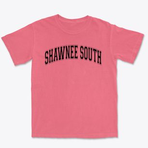 Shawnee Elementary School South Varsity Arch Premium Heavyweight T-shirt