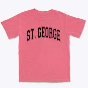 Saint George Elementary School Varsity Arch Premium Heavyweight T-shirt