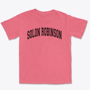 Solon Robinson Elementary School Varsity Arch Premium Heavyweight T-shirt