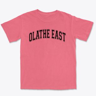 Olathe East High School Varsity Arch Premium Heavyweight T-shirt