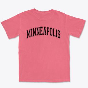 Minneapolis High School Varsity Arch Premium Heavyweight T-shirt