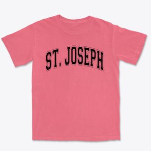 Saint Joseph School Varsity Arch Premium Heavyweight T-shirt