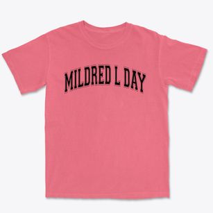 Mildred L Day Memorial School Varsity Arch Premium Heavyweight T-shirt
