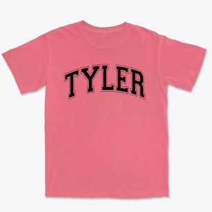 Tyler Elementary School Varsity Arch Premium Heavyweight T-shirt