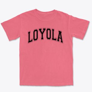 Loyola School Varsity Arch Premium Heavyweight T-shirt
