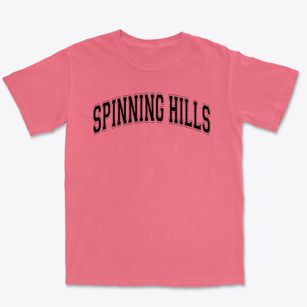 Spinning Hills Middle School Varsity Arch Premium Heavyweight T-shirt
