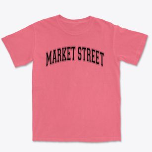 Market Street Elementary School Varsity Arch Premium Heavyweight T-shirt