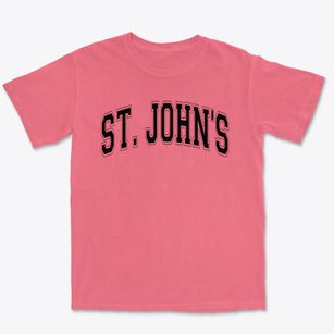 Saint John's Lutheran School Varsity Arch Premium Heavyweight T-shirt