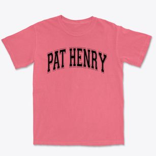 Pat Henry Elementary School Varsity Arch Premium Heavyweight T-shirt