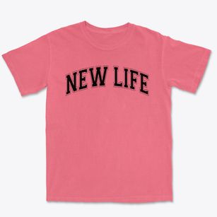 New Life Christian Academy Varsity Arch Premium Heavyweight T-shirt