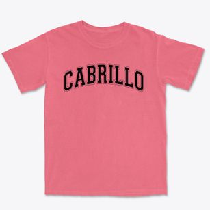 Cabrillo Elementary School Varsity Arch Premium Heavyweight T-shirt