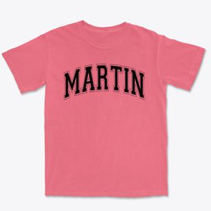 Martin Luther King Elementary School Varsity Arch Premium Heavyweight T-shirt