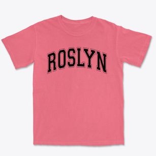 Roslyn Bell Girls Academy Varsity Arch Premium Heavyweight T-shirt