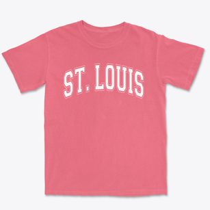 St. Louis Catholic School Varsity Arch Premium Heavyweight T-shirt