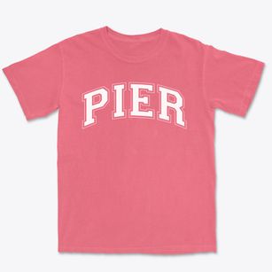 Pier Elementary School Varsity Arch Premium Heavyweight T-shirt