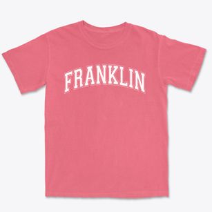 Franklin Middle School Varsity Arch Premium Heavyweight T-shirt
