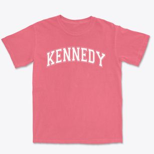 Kennedy Elementary School Varsity Arch Premium Heavyweight T-shirt