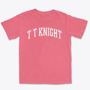 T T Knight Middle School Varsity Arch Premium Heavyweight T-shirt