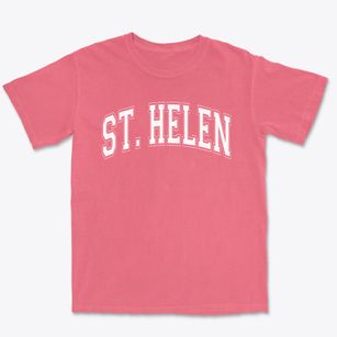 Saint Helen School Varsity Arch Premium Heavyweight T-shirt