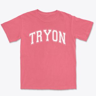 Tryon Elementary School Varsity Arch Premium Heavyweight T-shirt