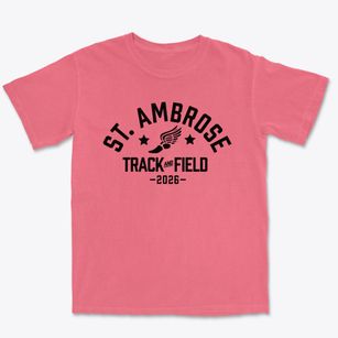 Saint Ambrose Elementary School Track and Field Premium Heavyweight T-shirt