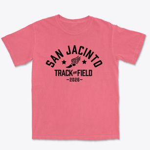 San Jacinto Primary School Track and Field Premium Heavyweight T-shirt
