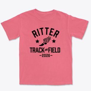 Ritter Elementary School Track and Field Premium Heavyweight T-shirt