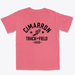 Cimarron Elementary School Track and Field Premium Heavyweight T-shirt
