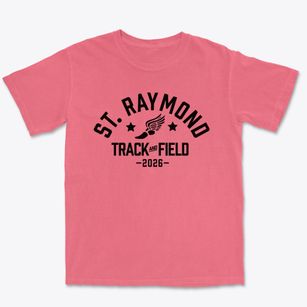 Saint Raymond School Track and Field Premium Heavyweight T-shirt